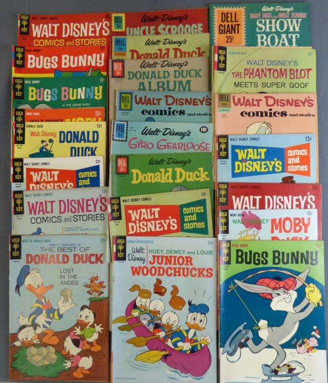 Vintage Silver Age Gold Key Disney Comic Books (1 of 5)