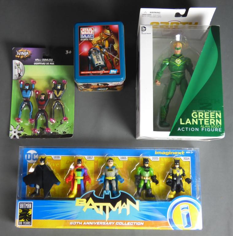 Action Figures- Batman, Green Lantern, Star Wars C (1 of 6)