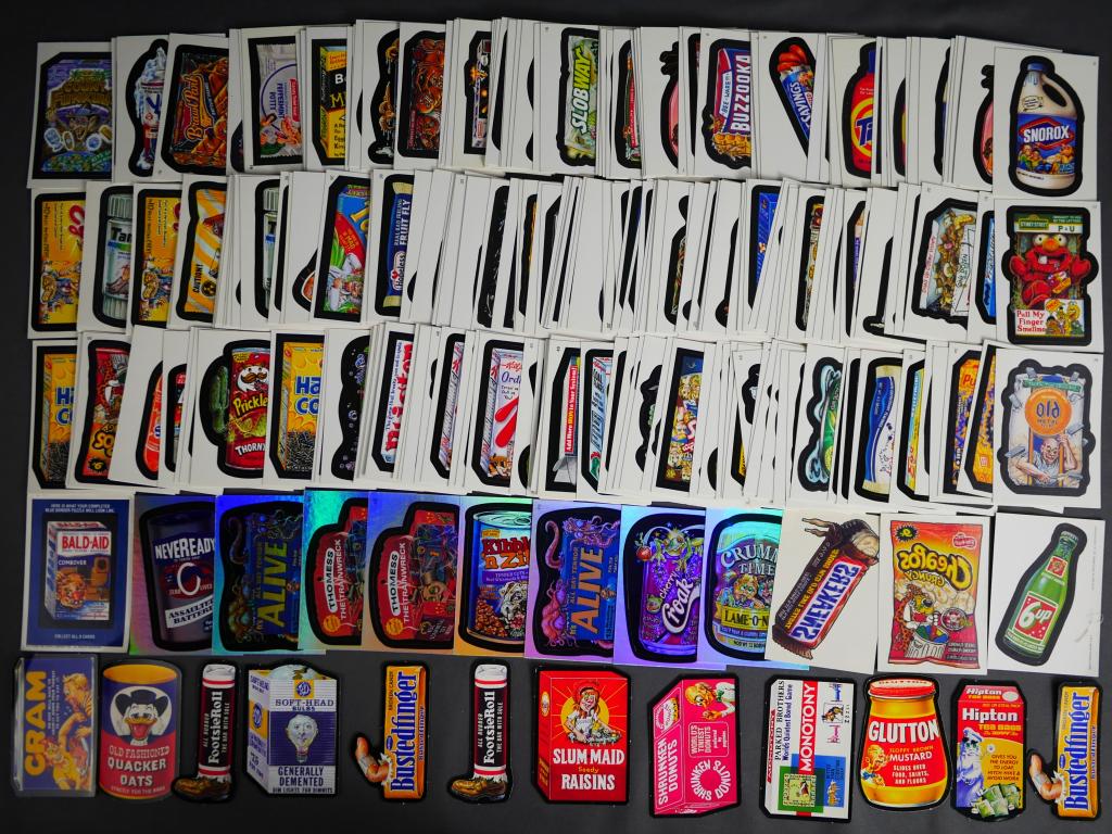 Large Lot of Wacky Packages Cards/ Stickers: Large Lot of Wacky Packages from 2000's. Condition: Good