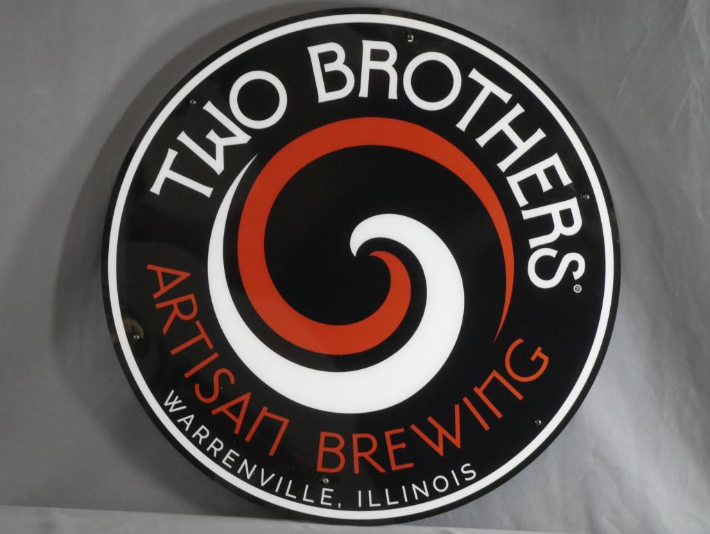 Two Brothers Beer Brewing Light Up Sign (1 of 3)