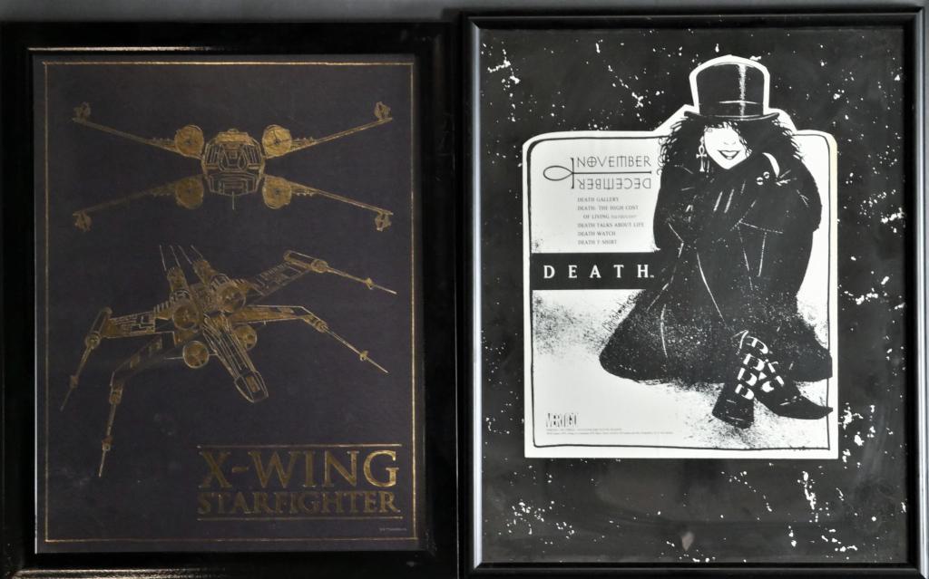 Star Wars X-Wing & Vendigo Death Wall Art Posters (1 of 6)