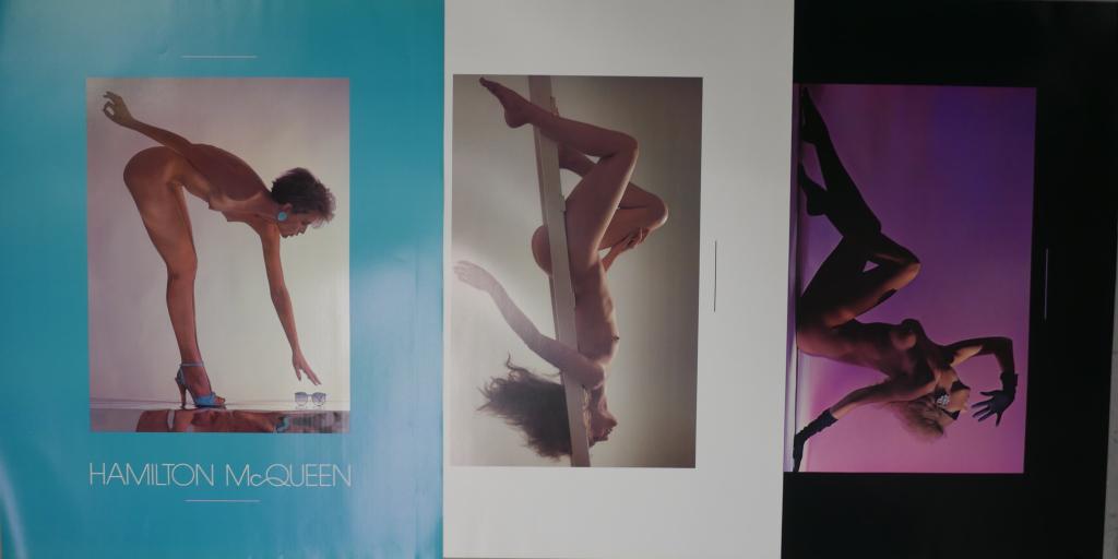 Retro Nude Art Photo Posters Hamilton McQueen: Retro Nude Art Photography Posters by Hamilton McQueen. Lot of 3. Measure 39" x 26". Condition: Good, never been displayed