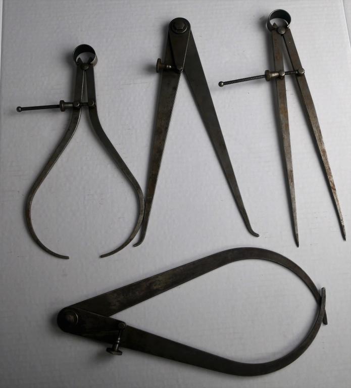 Lufkin Rule Co Outside Sprig Calipers (1 of 9)