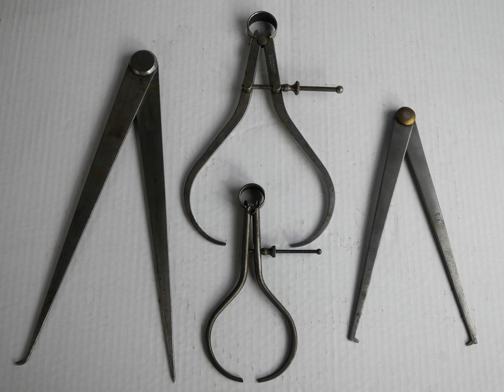 Vintage Inside / Outside Calipers- L.S. Starrett (1 of 7)