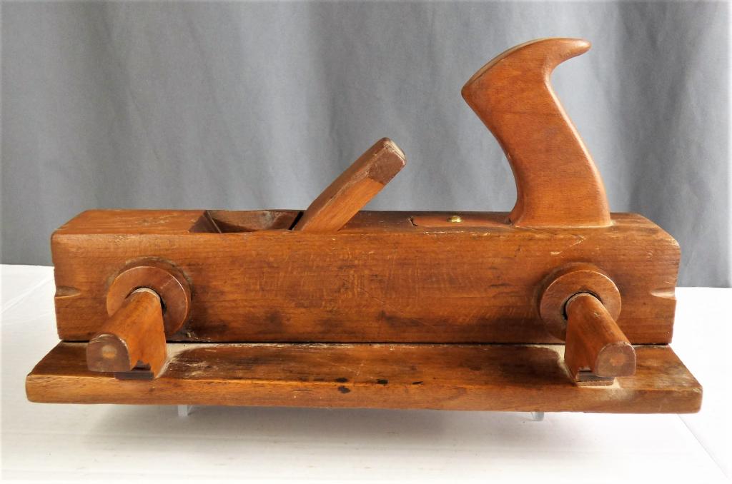 Antique Wooden Sash Hand Plane- J. Creagh Ohio (1 of 5)