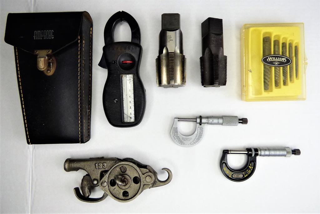 Vintage Tools- Micrometer, Amprobe Clamp Meter, Dr (1 of 11)