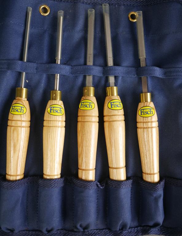 Fisch 5 pcs Woodcarving Chisel Set (1 of 4)