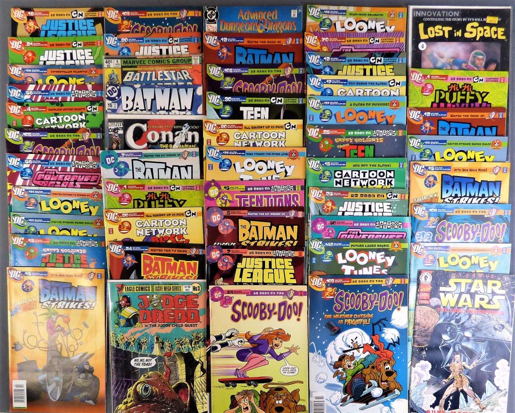 Vintage Comic Books- Batman, Judge Dredd, Scooby-D (1 of 6)