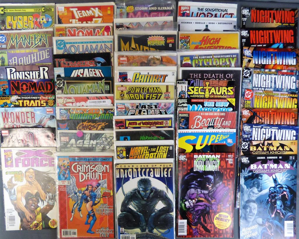 Vintage Comic Books- Nightwing, Batman, Punisher (1 of 6)