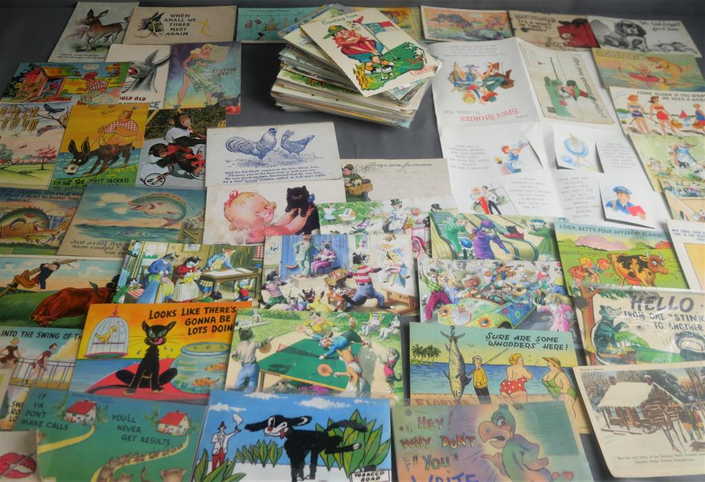 Antique & Vintage Postcards- Funny, Humor, Comics (1 of 5)
