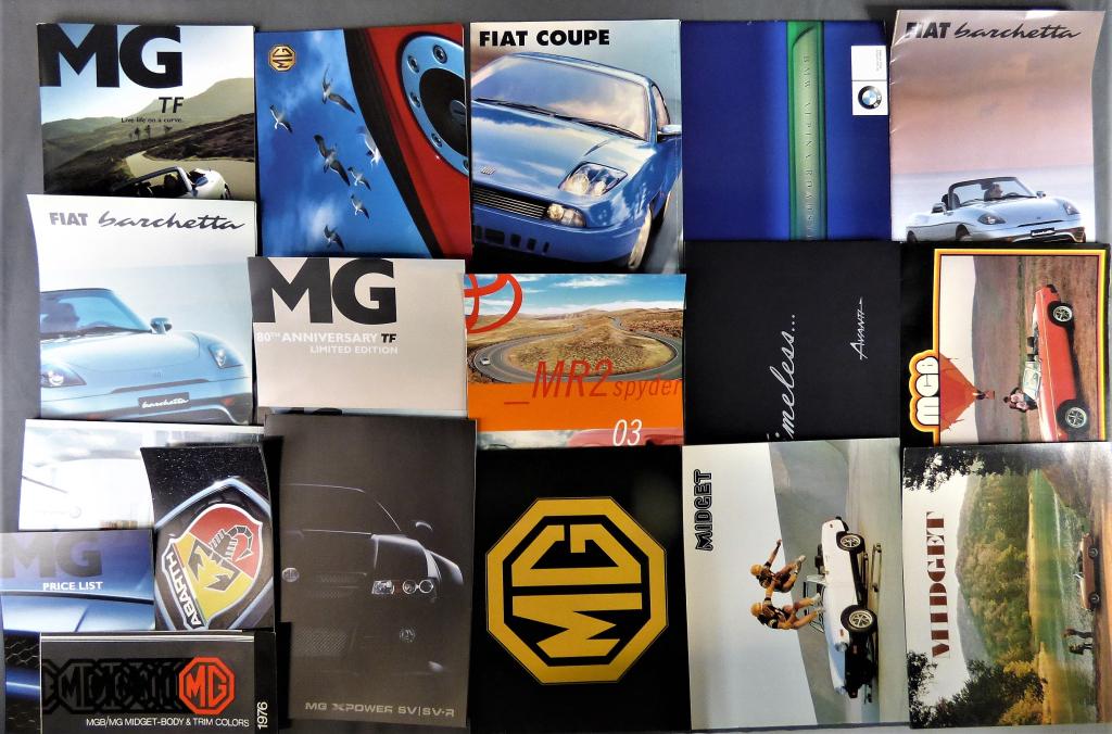 Vintage Car Advertising Booklets & Brochures- MG (1 of 12)