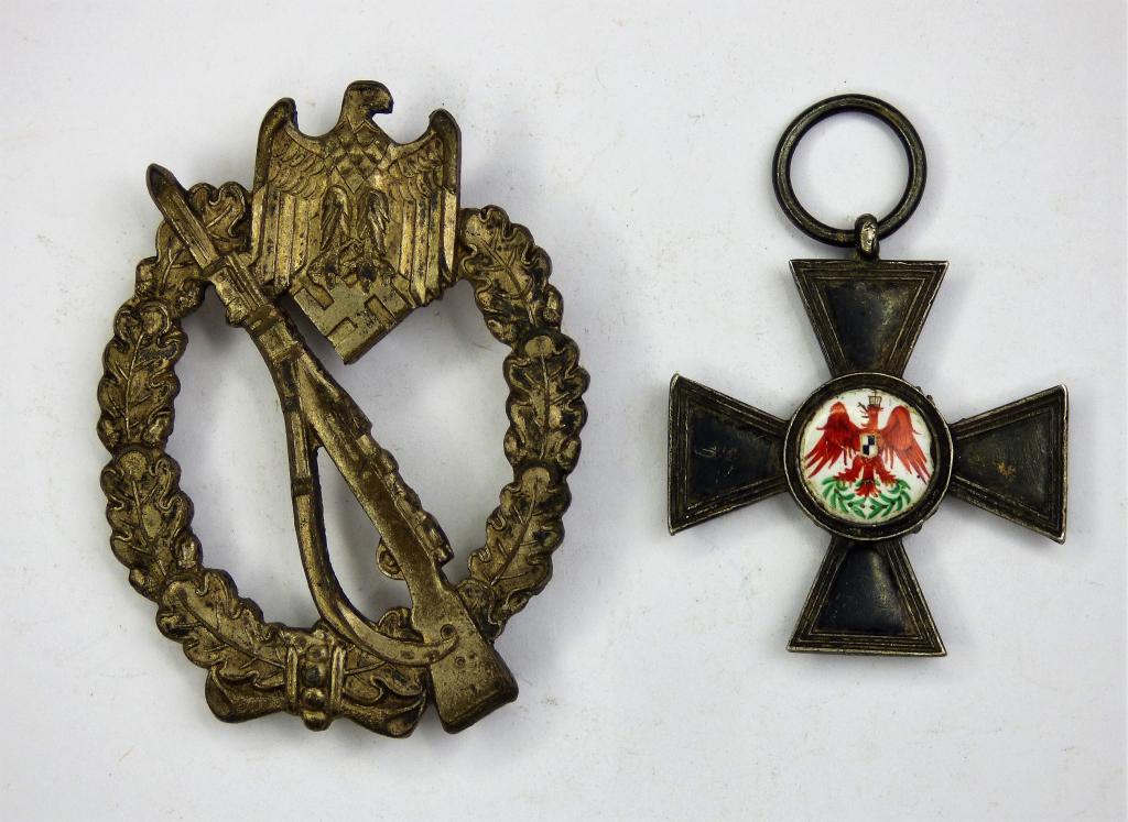 WWII German Infantry Assault Badge & Order of Red (1 of 5)