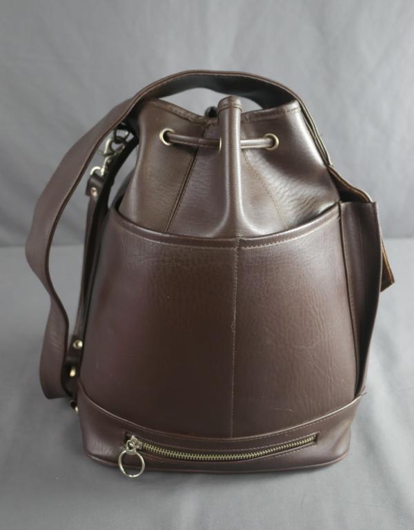 Coach Lady Leather Backpack/ Purse NT-1908 (1 of 7)