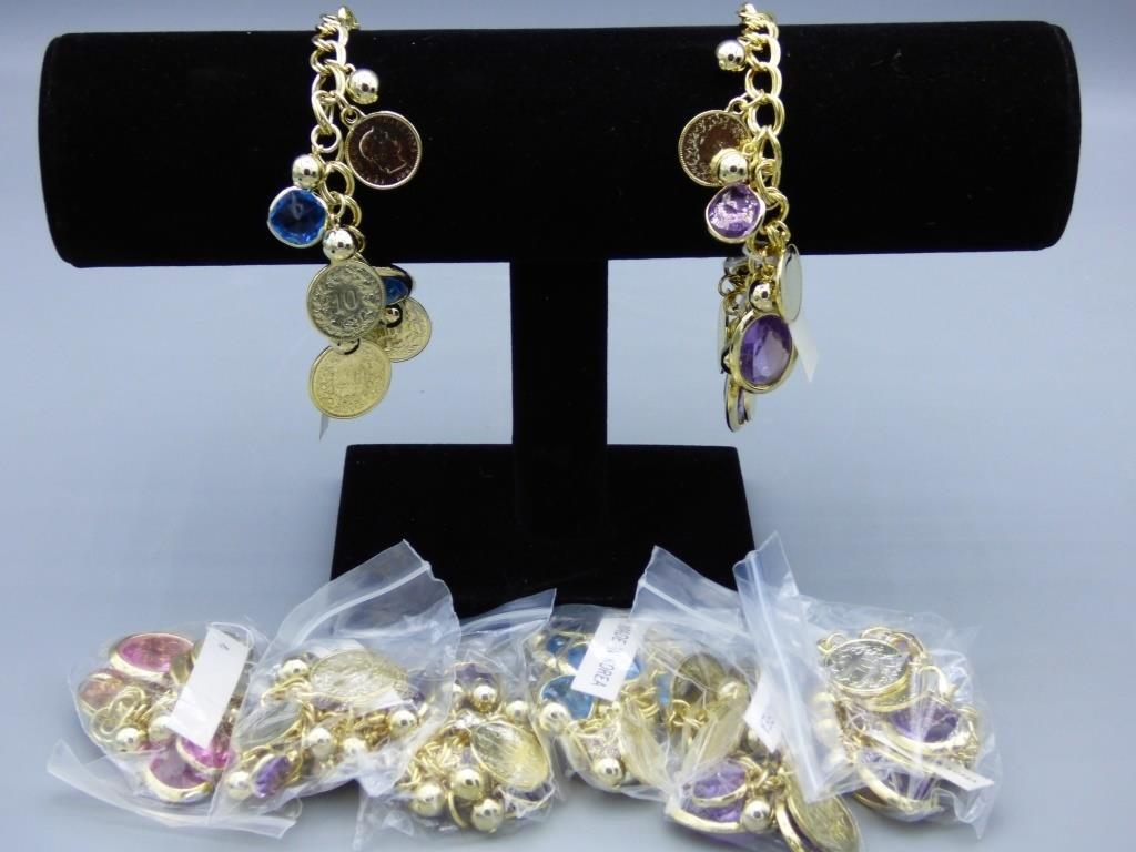 Charm Bracelets with Coins (1 of 3)
