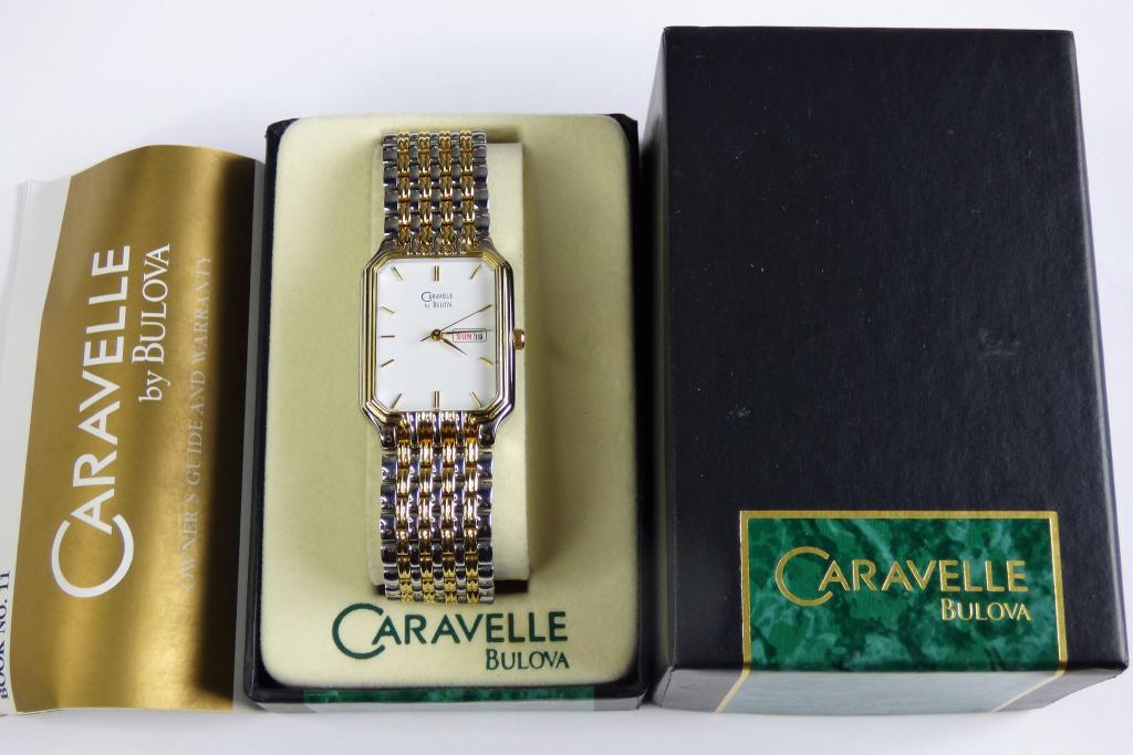 Caravelle by Bulova Elegant Lady Wrist Watch: Caravelle by Bulova Elegant Lady Wrist Watch. Condition: Good, appears to be unused