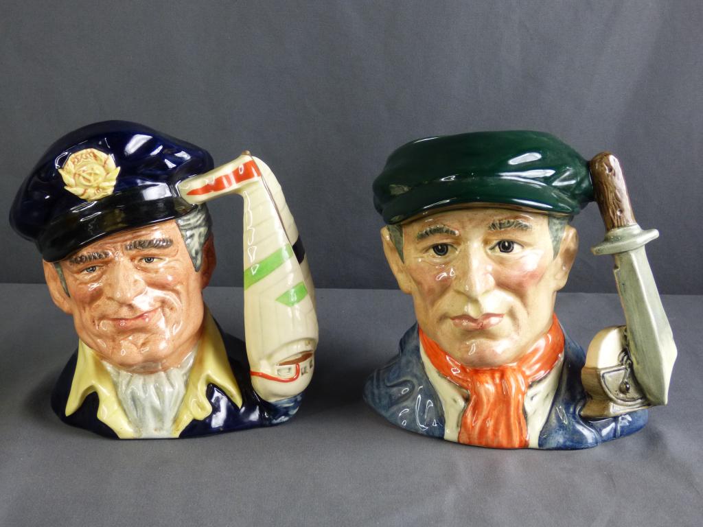 Royal Doulton Large Character Toby Jugs/ Mugs (1 of 3)