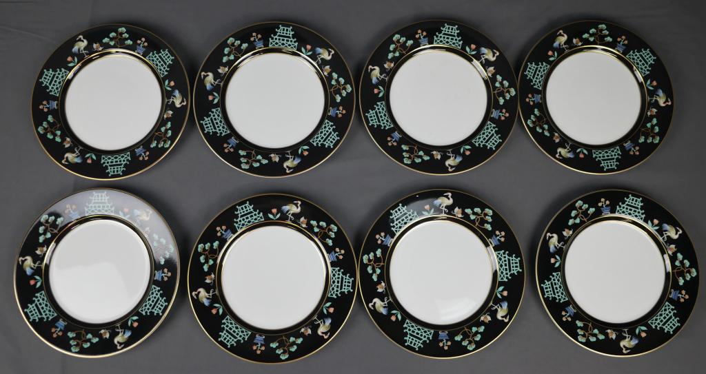 Fitz & Floyd Chinoiserie 1978 Dinner Plates (1 of 4)