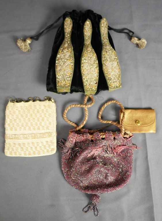 Antique Victorian Lady Vanity Bags/ Purses (1 of 9)