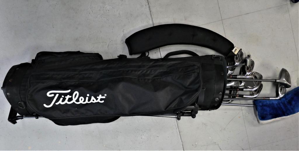 Golf Clubs with Bag - Gallaway, Champion, EXP: Golf Clubs with Bag including Gallaway, Champion, EXP, FX, American Golf Classics, etc.. Condition: Good