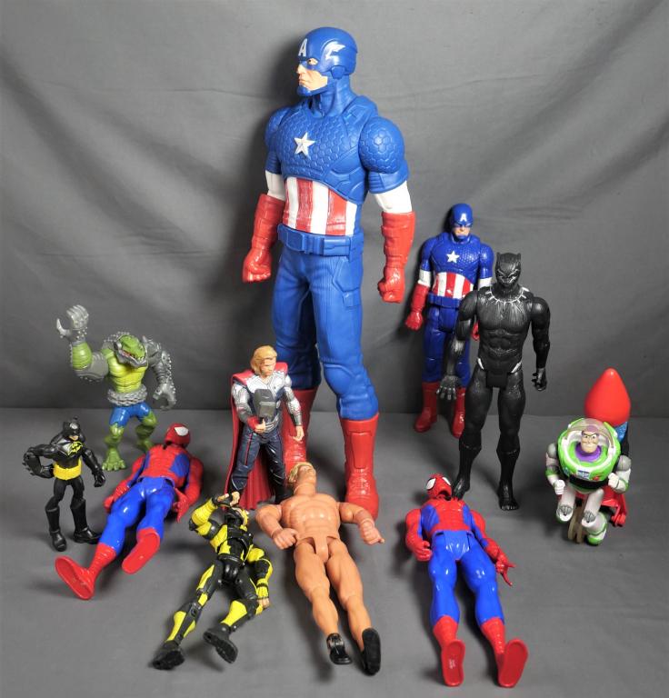 Vintage Action Figures-  Super Heroes- Spiderman (1 of 7)