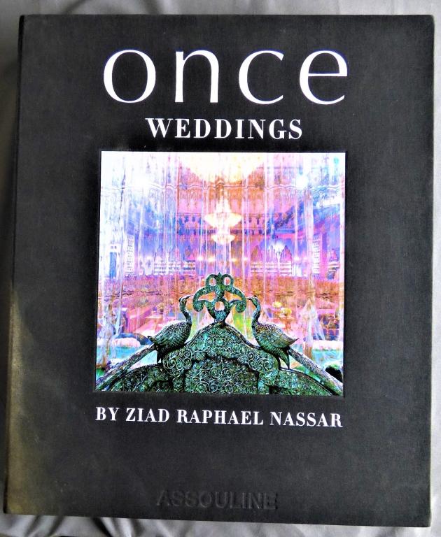 Assouline Press- Once Wedding Deluxe Edition Book: Assouline Press- Once Wedding by Ziad Raphael Nassar- Deluxe Edition Book Condition: Book is in good condition, Case/ Box is dirty at one side and needs to be cleaned