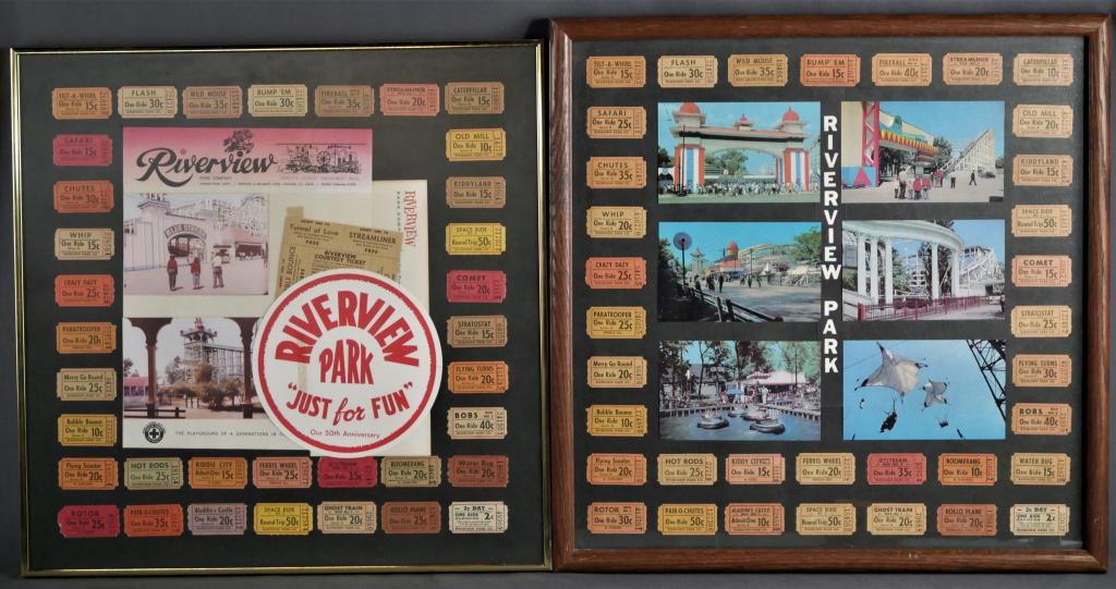 1960's Chicago Riverview Amusement Park Collage (1 of 6)