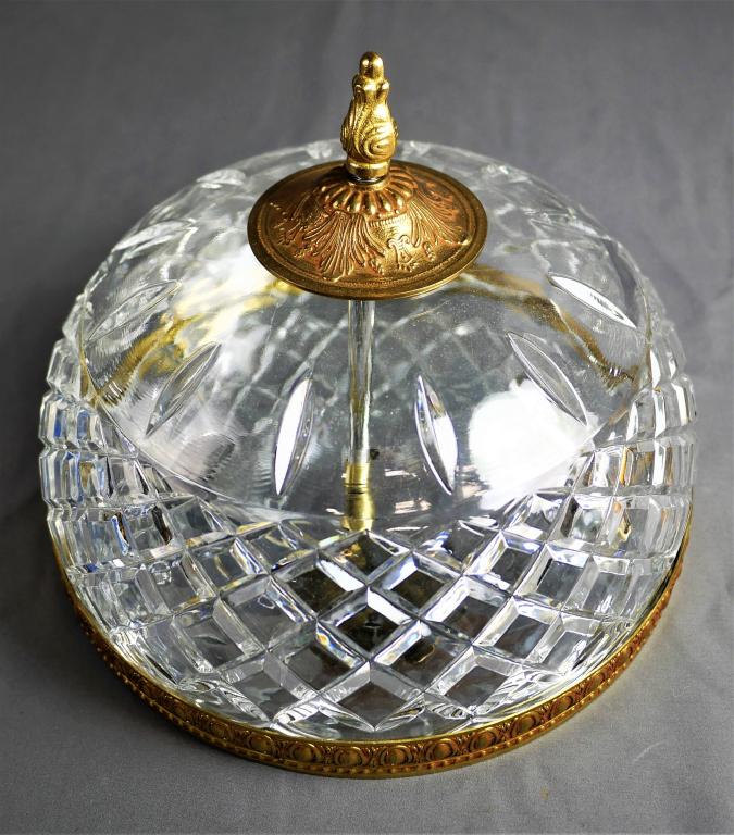 Italian Crystal Glass Lighting Ceiling Fixture (1 of 5)