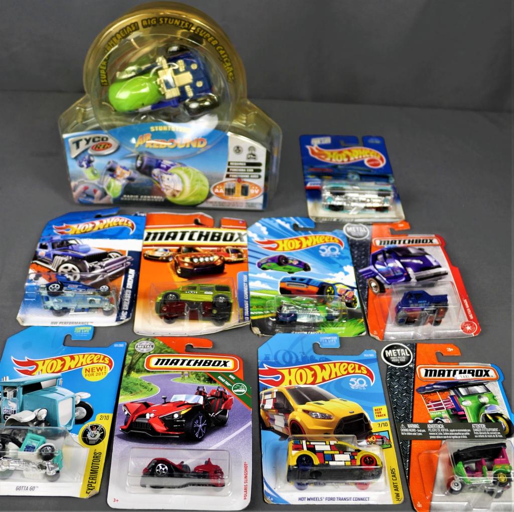 Tyco RC Air Rebound & Die-Cast Cars: Tyco RC Air Rebound & Matchbox & Hot Wheels Die-Cast Cars . Condition: New