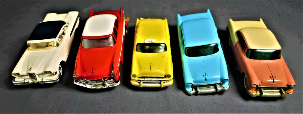 1950's Promo Car Models: Group of 1950's Promo Car Models. Condition: Used, show some wear