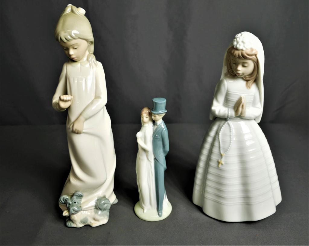 Nao by Lladro Three Figurine Lot (1 of 10)