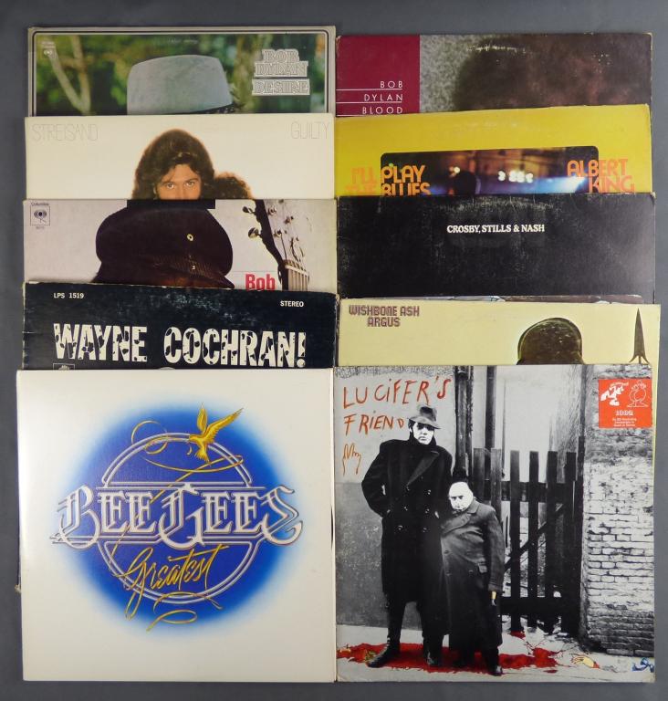 Lot of Vintage Vynil Records- Rock, Pop (1 of 4)