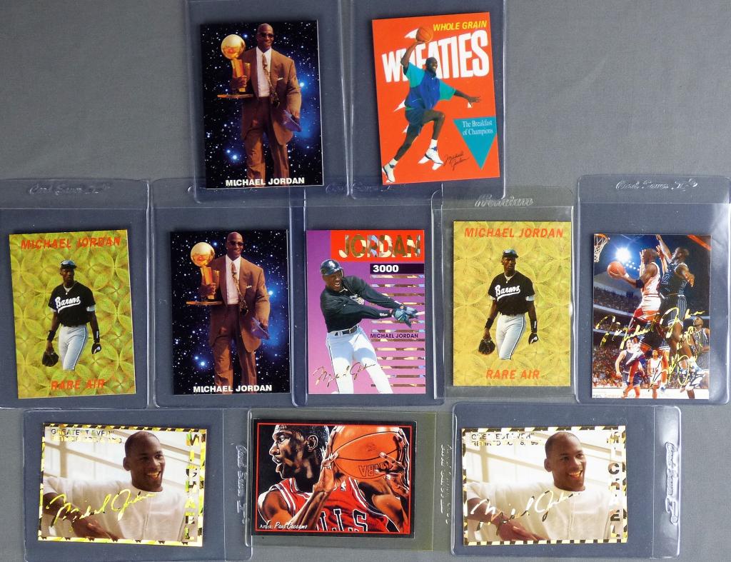 Early 90's Michael Jordan Promo Collector Cards: Early 90's Michael Jordan Promo Collector Cards . Condition: Good