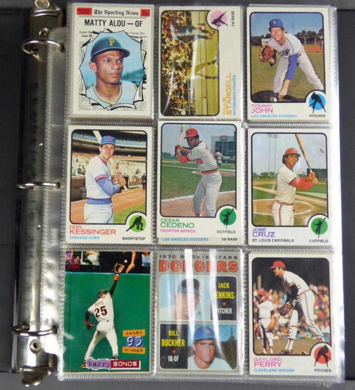 MLB Baseball Card Assortment from 1970's-1990's (1 of 16)