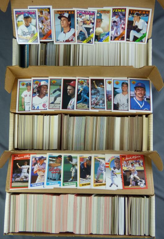 1980's-2000's Baseball Trading Cards- 3 Boxes (1 of 8)