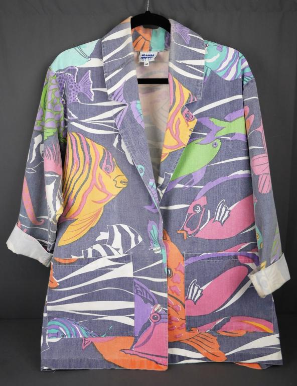 Michigan Rag Co 80's Fish Button Down (1 of 2)