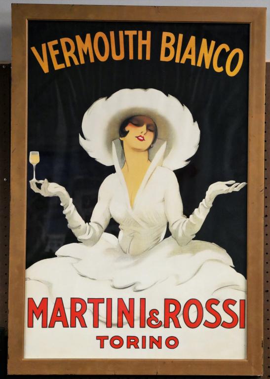 Vermouth Bianco Martini & Rossi Art Print (1 of 1)