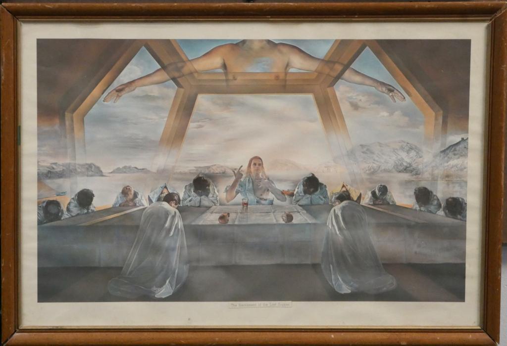 Salvador Dali "Last Supper" Framed Art Print (1 of 2)