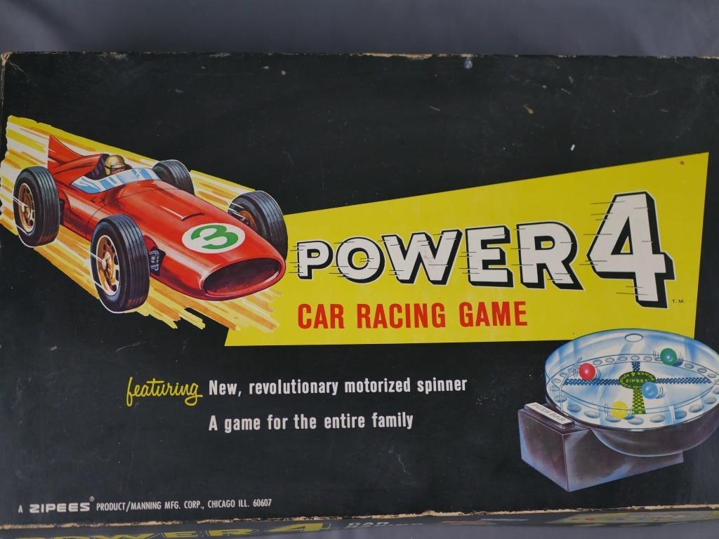 1984 Zipees Power 4 Car Racing Game (1 of 4)