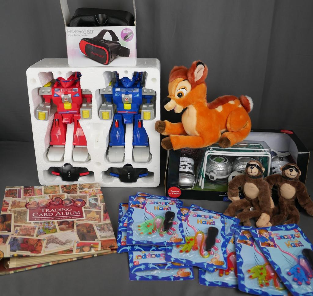 Toys- Battle Robots, Bambi, RC Soccer, American Gl (1 of 9)