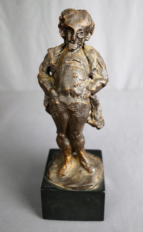 The Scoffer after Honore Daumier Bronze Sculpture (1 of 6)