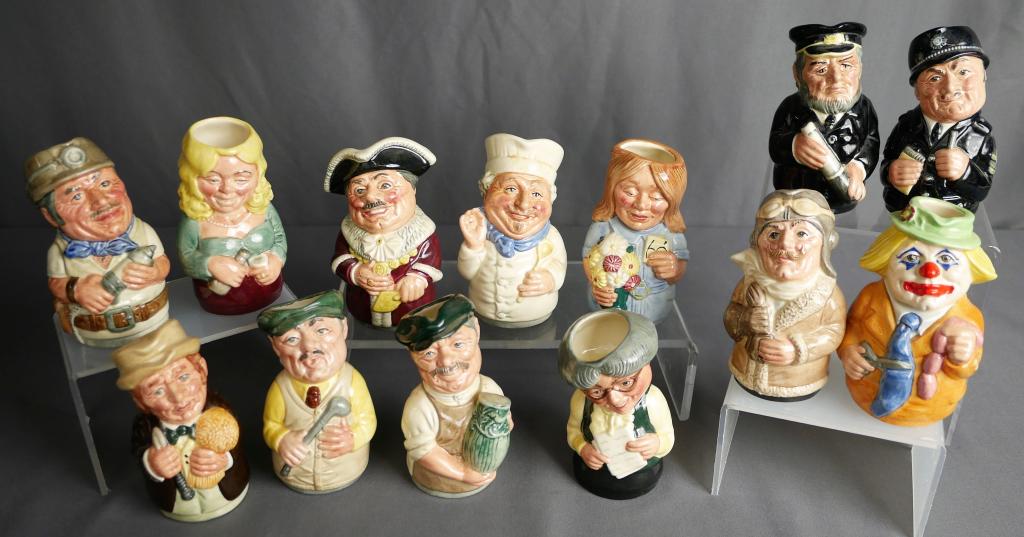 Royal Doulton Doultonville Character Toby Jugs Lot (1 of 13)