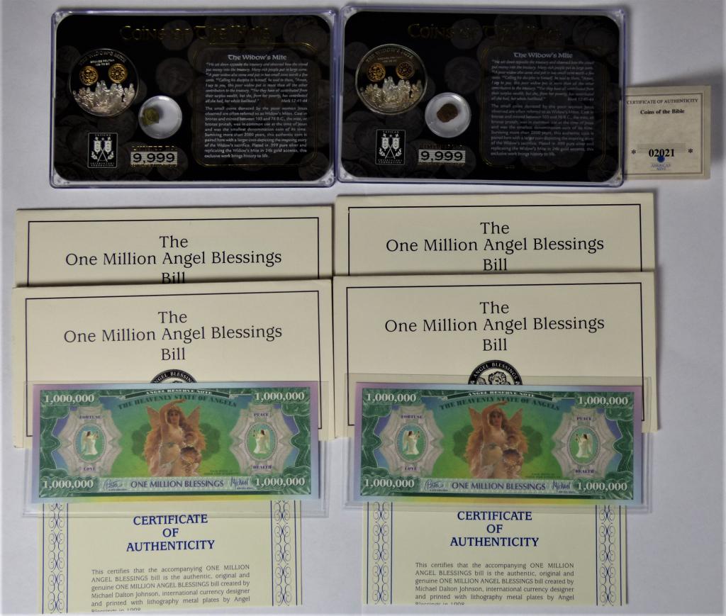 Ancient Widow's Mite Biblical Coins & 4-One Millin (1 of 10)