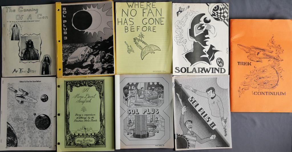 Group of Star Trek Fanzine Books (1 of 4)