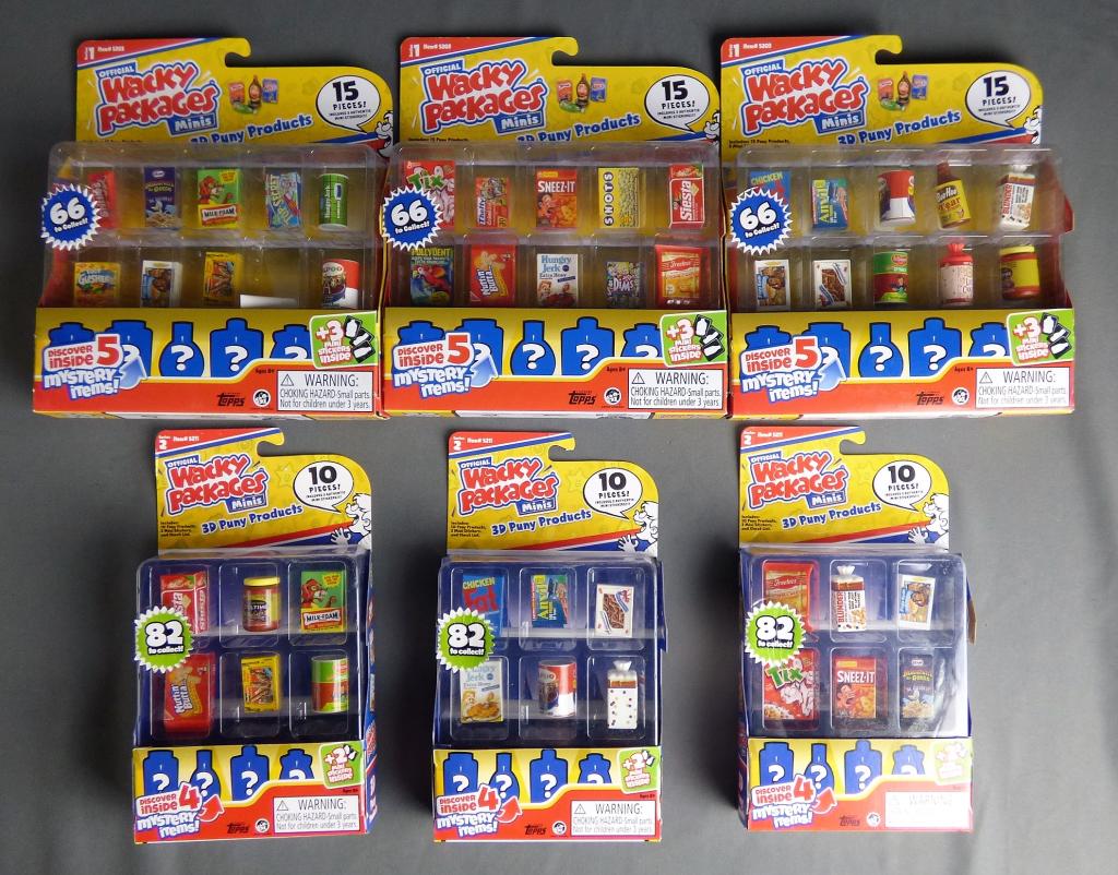 Topps Wacky Packages Minis 3D Puny Products (1 of 7)