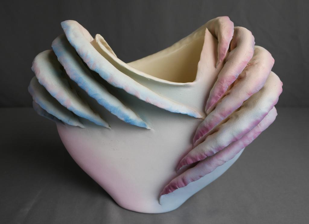 Original Sculpture/ Vase  by Sylvia Fugmann Brongo (1 of 3)