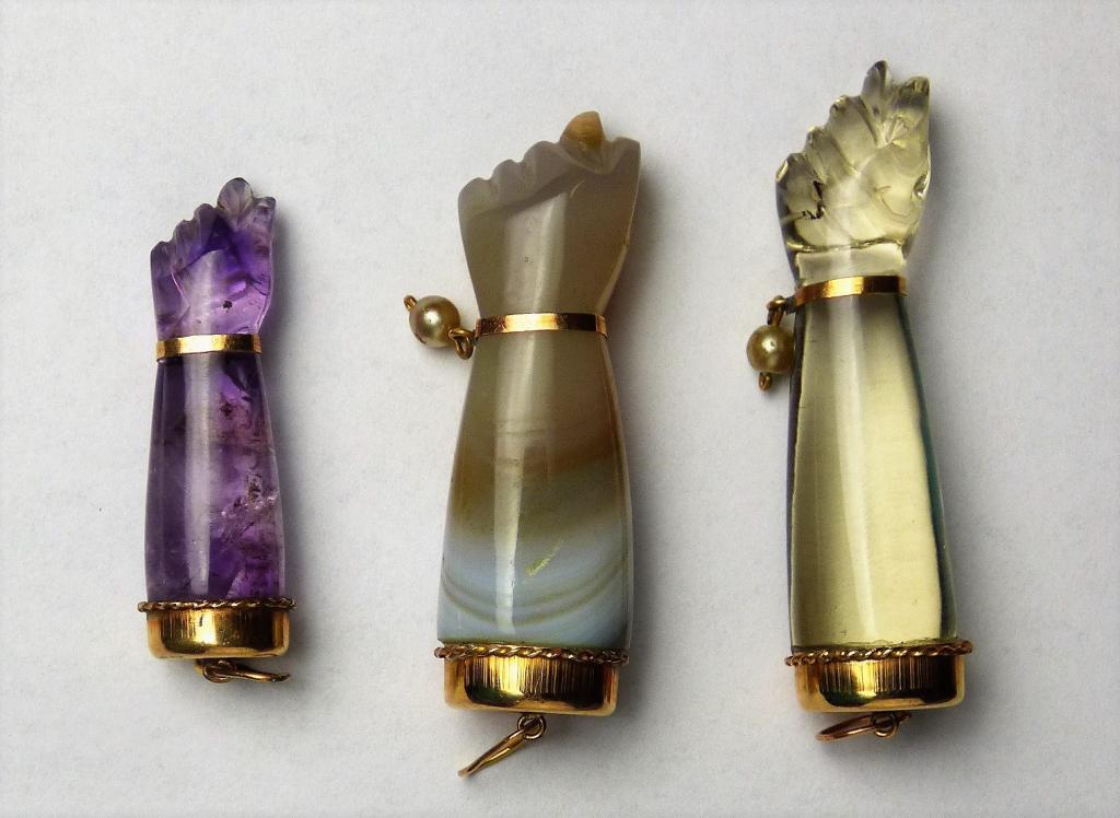 Lot of Figa Good Luck Charms w/ 14k Gold (1 of 4)