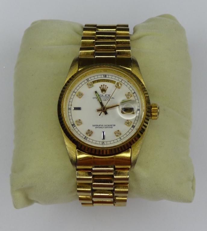 Rolex Oyster Perpetual Day Date Wrist Watch Replic (1 of 5)