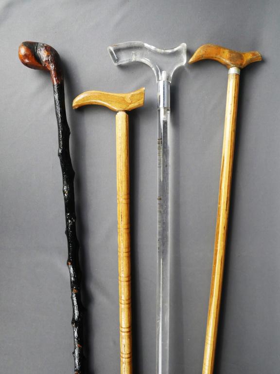 Four Cintage Canes/ Walking Sticks (1 of 3)