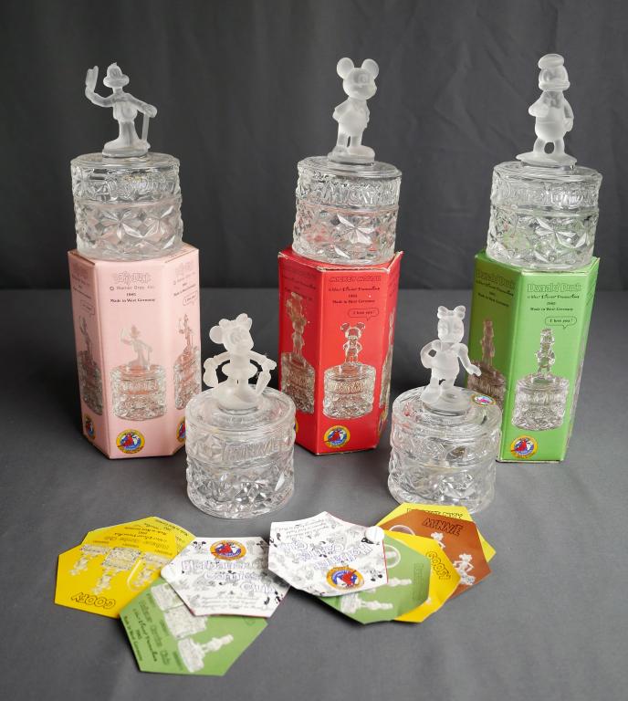 Hofbauer Comics Club Lead Crystal Disney Figurines (1 of 16)