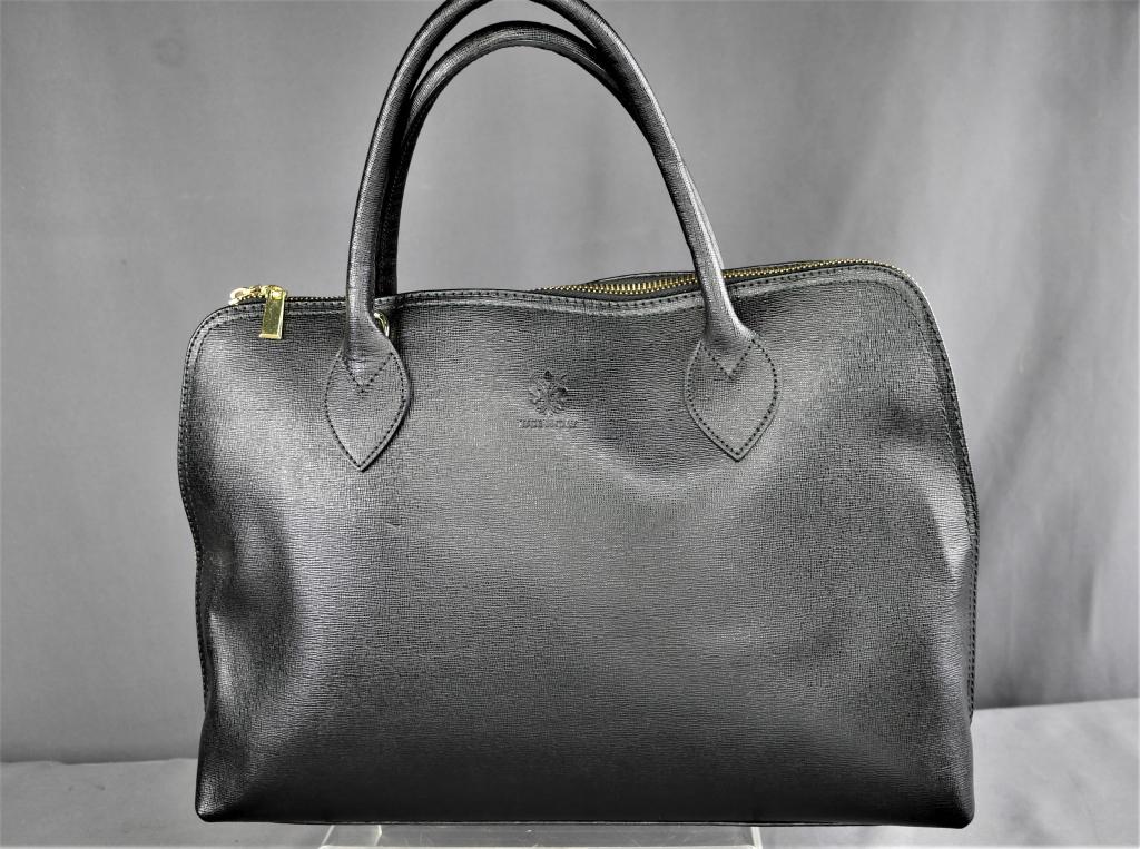 Borse En Pelle Red Leather Handbag